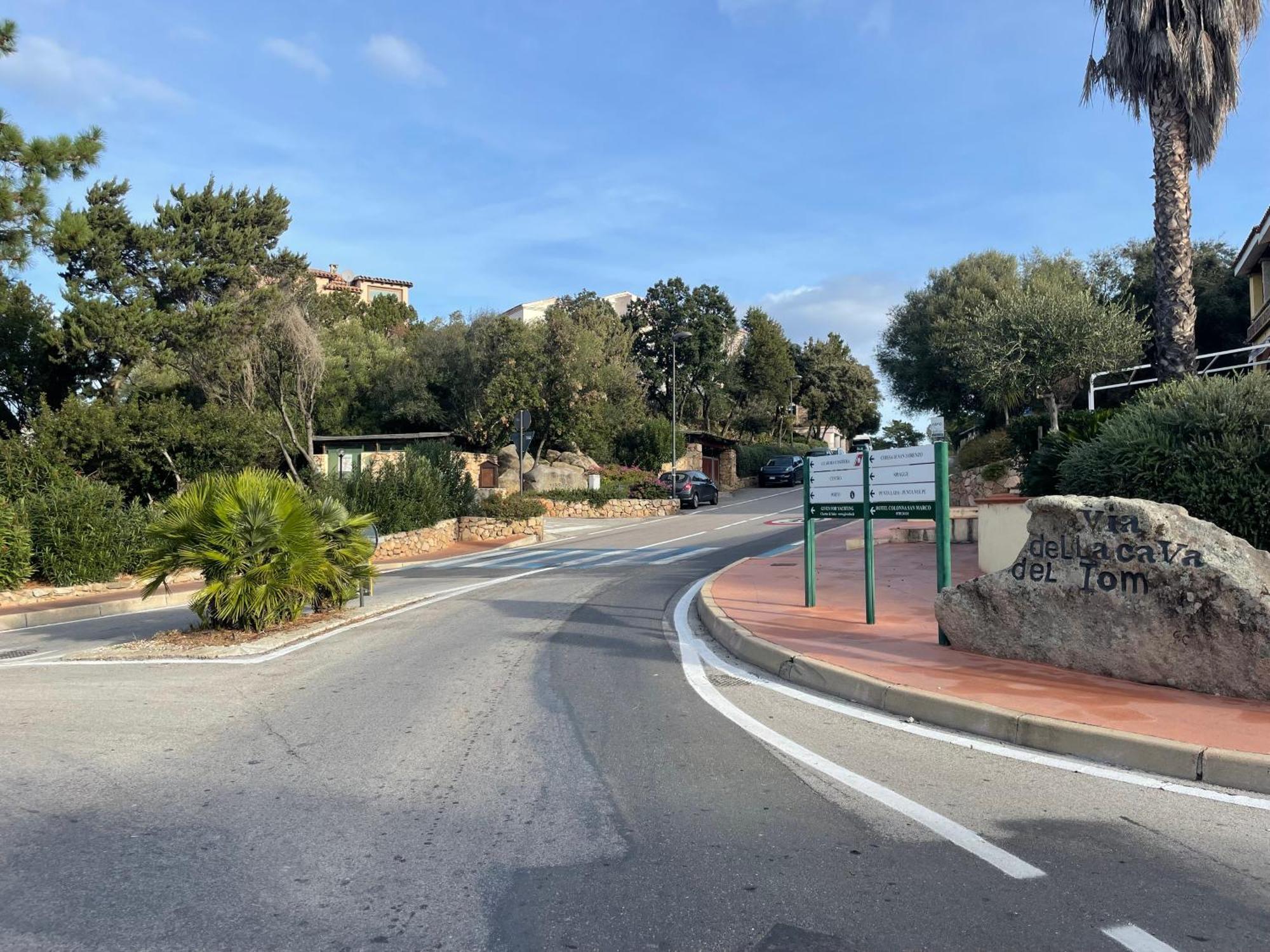 Splendida Vista Mare Zona Centrale Porto Rotondo Posto Auto Privato Esterno foto
