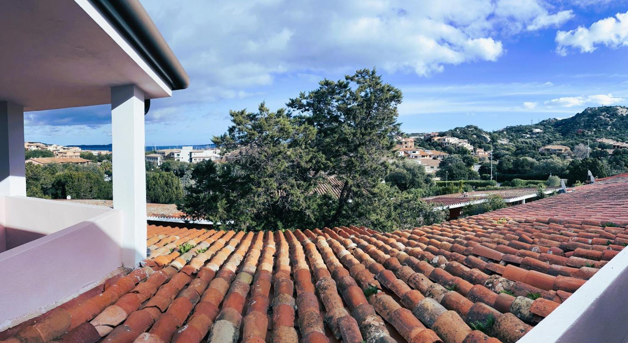 Splendida Vista Mare Zona Centrale Porto Rotondo Posto Auto Privato Esterno foto