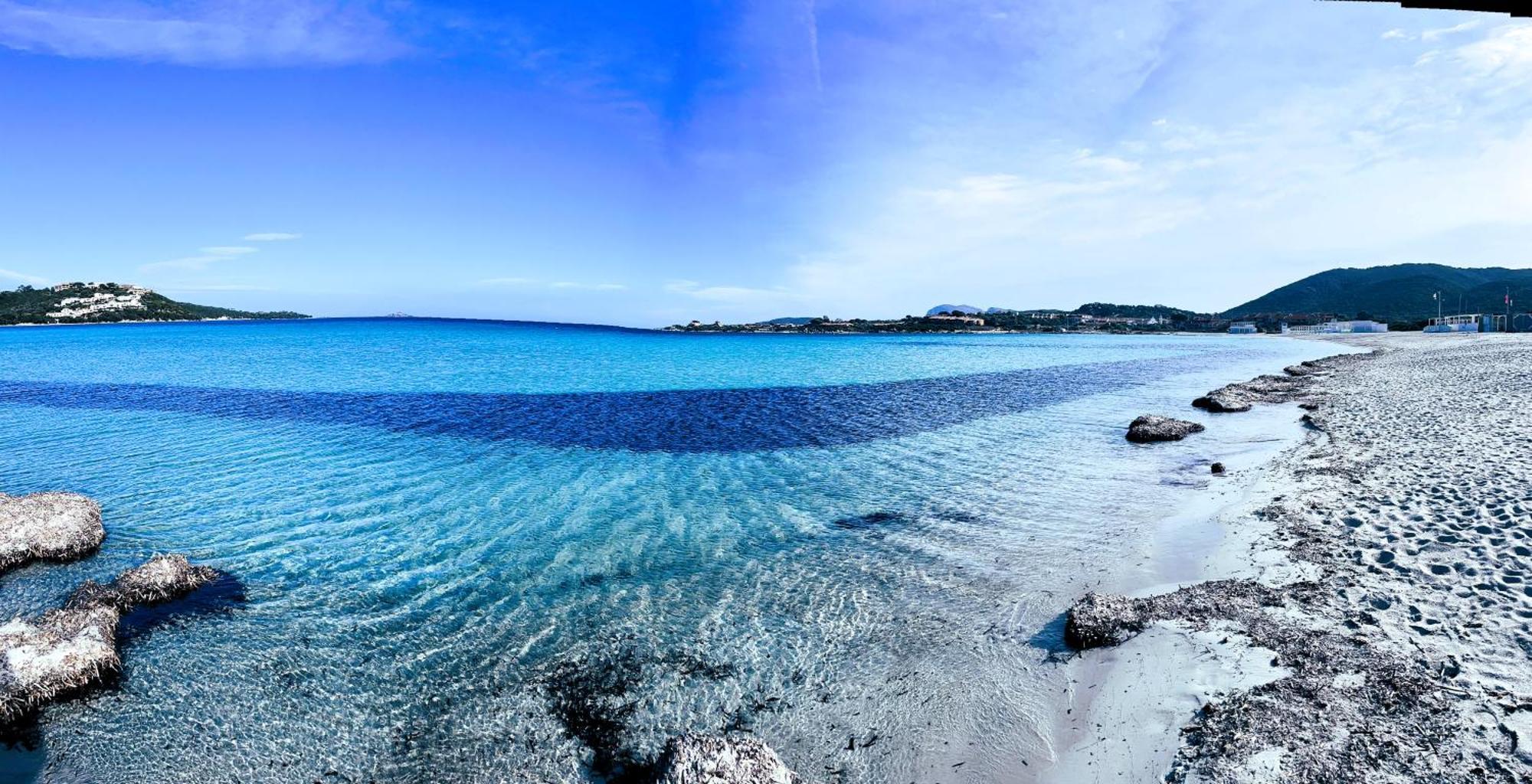 Splendida Vista Mare Zona Centrale Porto Rotondo Posto Auto Privato Esterno foto