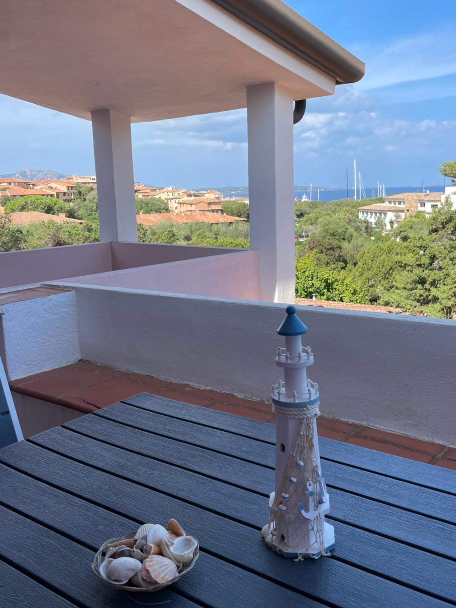 Splendida Vista Mare Zona Centrale Porto Rotondo Posto Auto Privato Esterno foto