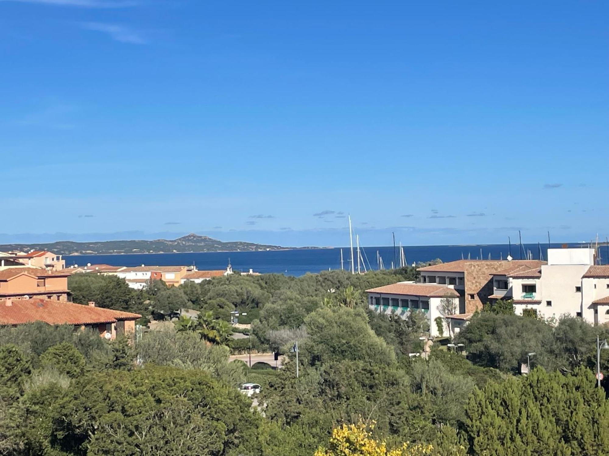Splendida Vista Mare Zona Centrale Porto Rotondo Posto Auto Privato Esterno foto